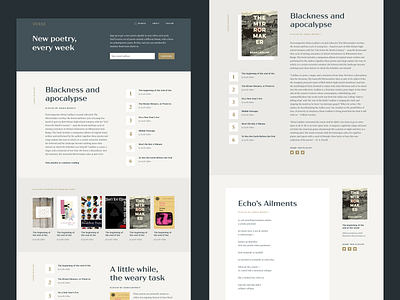 Verse Poetry Responsive Website Design