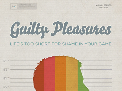 Guilty Pleasures album bello cover fun gotham rounded music stripes