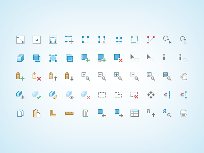 Icons For Windows Software clean color cute design icon icons interface minimal pack pure ui