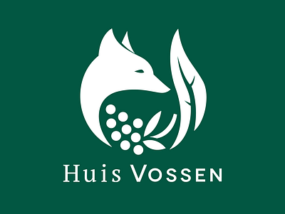Huis Vossen - logo branding branding agency fox illustration illustration design joren brosens logo logo design logodesign