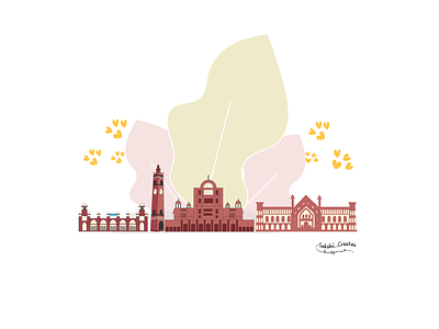 Lucknow City in one Illustration!