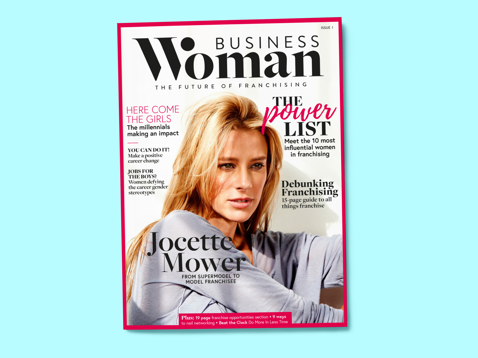 Business Woman Magazine Cover By Lloyd Oxley On Dribbble