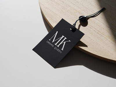 MK Drama Queen logo behance branddesign branding clothing design dribbble graphic design identity label logo portfolio typography vector