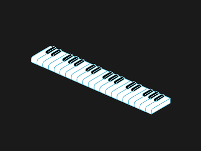 Piano Keys art coreldraw drawing illustration illustrator inkscape music piano simple sketch vector vectorart