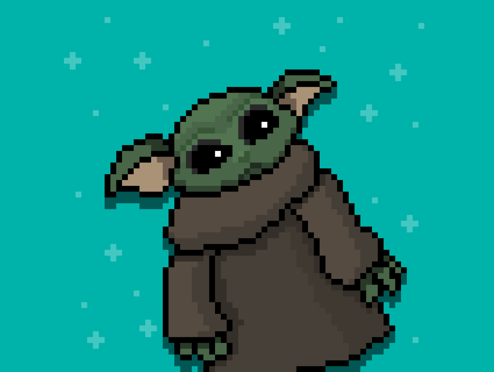 Baby Yoda Pixel Art By Huseyin Karabas On Dribbble