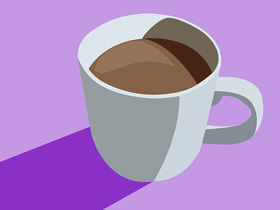 Mug art coffee coreldraw drawing drink illustration illustrator inkscape mug shadow vector vectorart