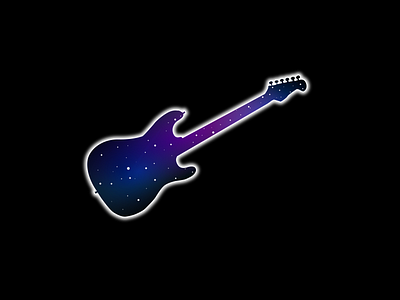 Space Guitar art artwork coreldraw drawing guitar illustration illustrator inkscape music nebula night sky space stars universe vector vectorart void
