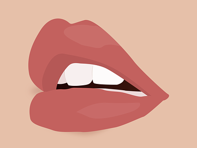 Lips art drawing face girl illustration illustrator inkscape lip lips mouth vector vectorart woman