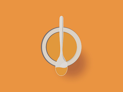 Spoon spoon illustration vector
