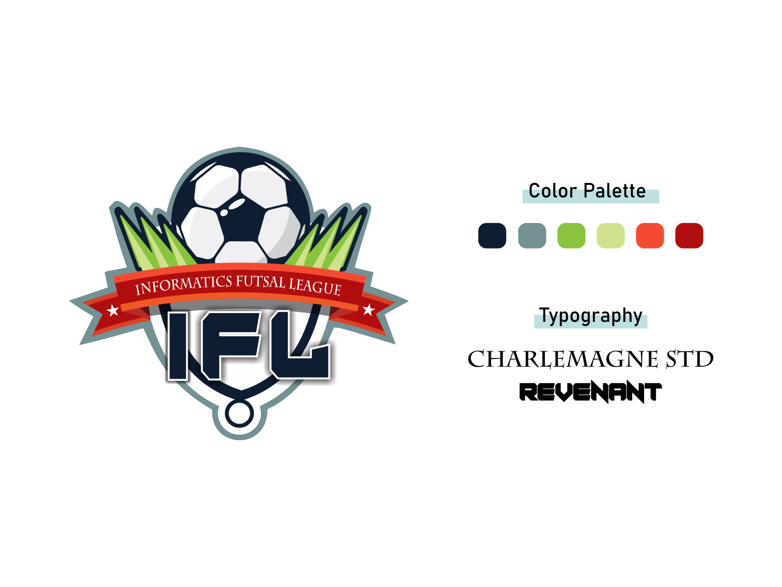 logo ifl informatics futsal league by ikaanrlxx on dribbble dribbble