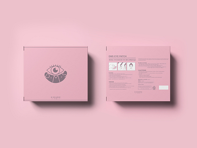 Eye patch packaging design