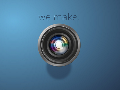 We make. - Film and Photography Studio Logo