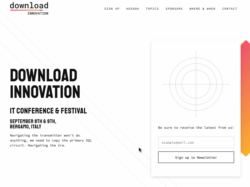 Download Innovation - Symbol generated by user input