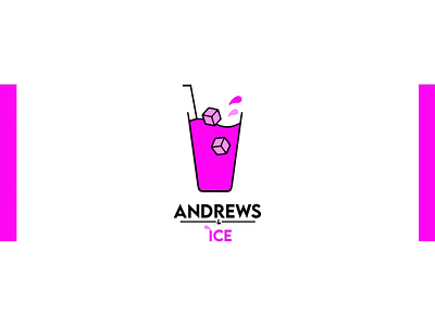 Andrews and Ice Logo color graphic design illustration logo