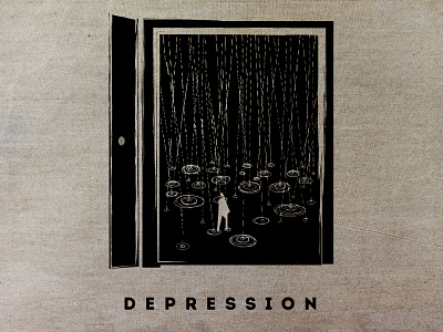 Door of mind “depression” art artchallenge artwork depression door doors illustration mind photoshop poster poster art poster design rain