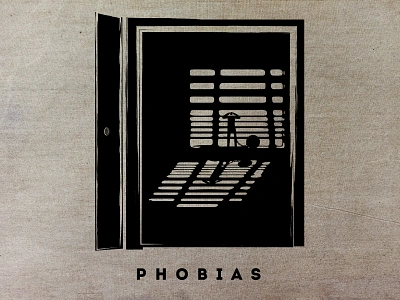 Door of mind “phobias” art artchallenge artwork digital door doors drawing dribbble illustration mind phobias photoshop poster poster art psychology