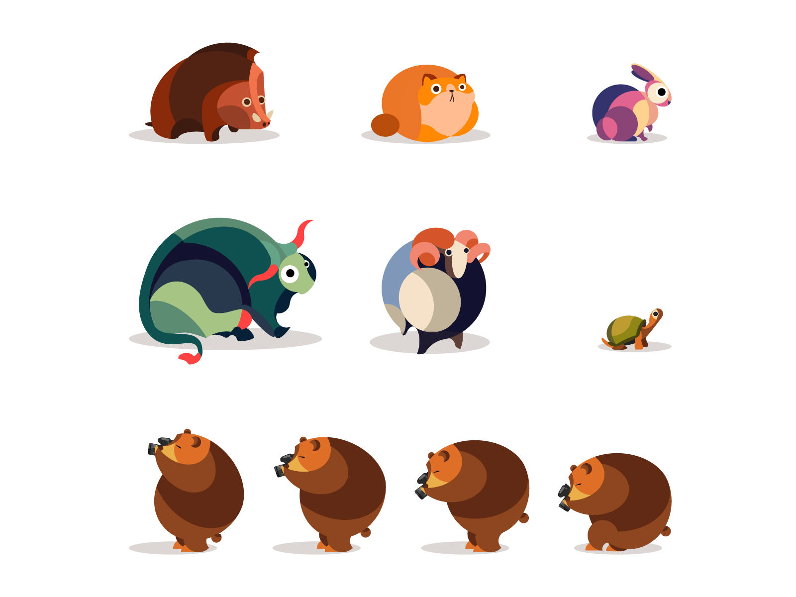 Hunting By Ion Manolachi On Dribbble   Urs 4x 