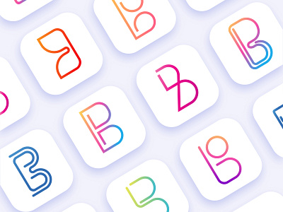 Letter B Exploration bmark brand graphicdesigner letterblogo logoconcept logodesigner logogrid logomaker needlogo