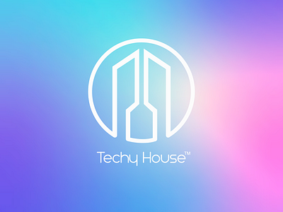 Techy house 2 logo logoconcept logodesigner logodesigns logodesinger logomaker logoplace