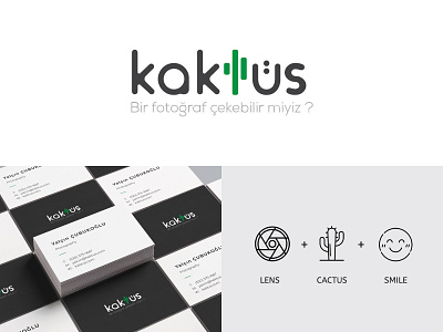 Kaktüs Fotoğrafçılık - Branding branding cartoon character design drawing icon illustration logo typography ux vector