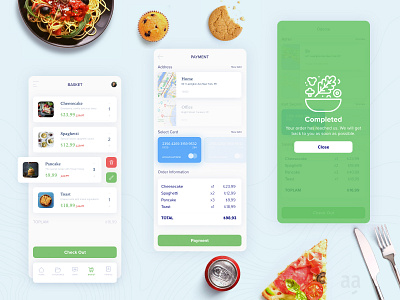 Food Order App UI / UX Design