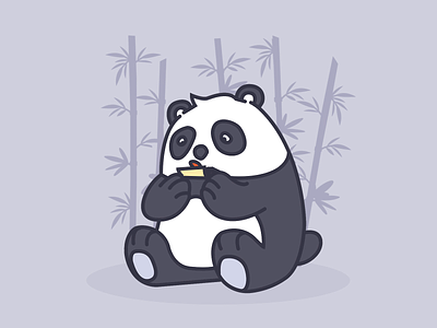 Panda Character Animation animal animation art branding cartoon character design drawing illustration logo mascot panda sketch zoo