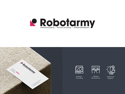 Robotarmy - Logo - Branding abstract app logo art brand identity branding character colorful logos creative design drawing graphic design icon logo logo inspiration minimal logo modern logo simple logo symbol vector