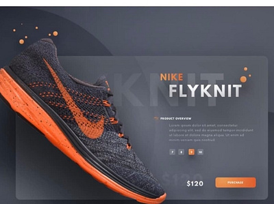 Shoe Store Online Web site design ui web