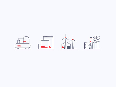 Industrial icons