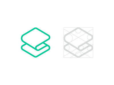 S Logo icon grid