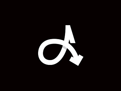 A - Arrow arrow branding design graphic design icon identity lettering logo logotype mark minimal sign symbol vector