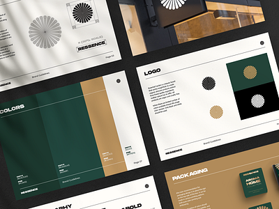 Ressence Brand Guideline brandbook branding candles design graphic design guideline illustration logo minimal ui vector