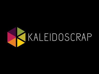 Kaleidoscrap color colorful kaleidoscope kaleidoscrap logo rainbow