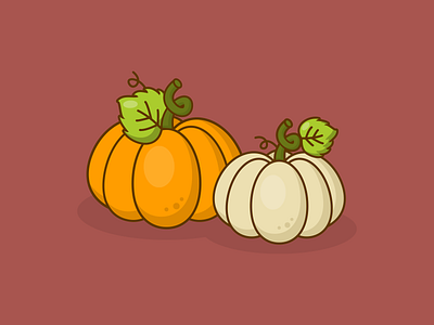 Pumpkins autumn fairy tale fall food gourd halloween illustration pumpkin vector