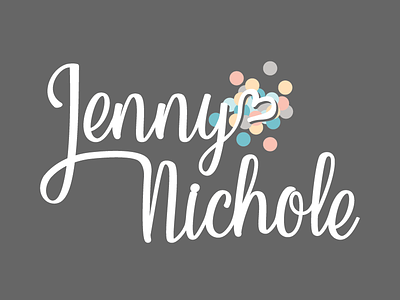 Jenny Nichole hearts jenny logo love signature