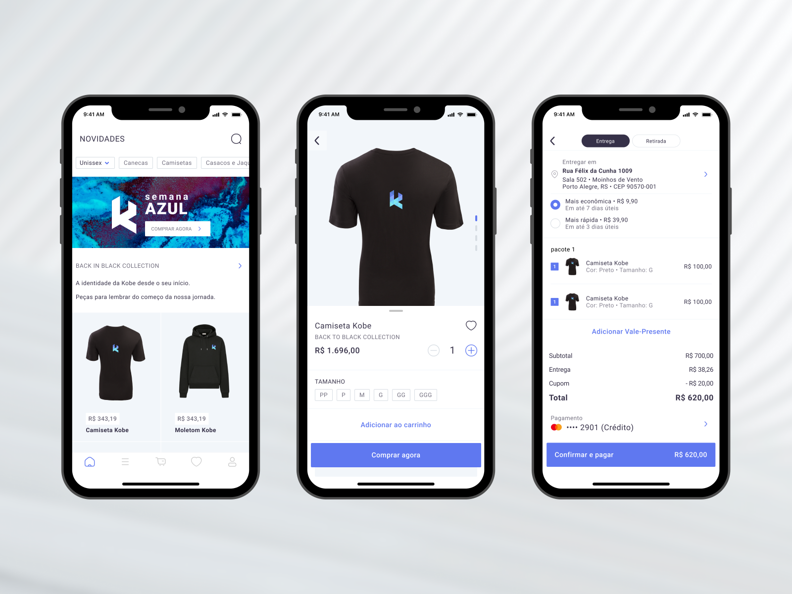White Label e-commerce mobile app by Laura Krimberg on Dribbble