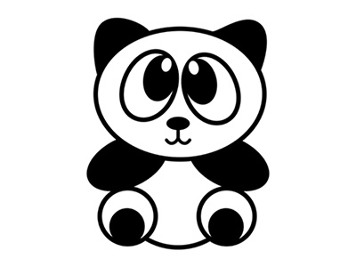 Panda vector exploration panda svg vector