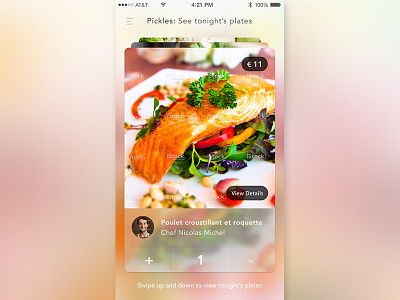 Food Ordering App design food ios iphone mobile ui ux