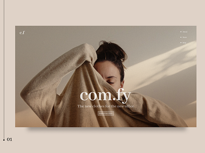 Com.fy / web concept design
