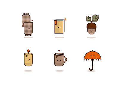 Fall Icon Set