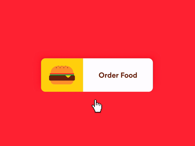 Order Button animated animated gif animation button button design design figma food food illustration gif illustration order ui