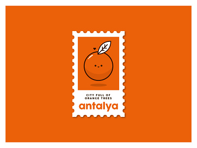 Antalya Stamp - Turkey