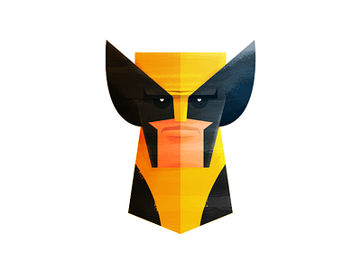 Hero: Wolverine cartoon hero illustration wolverine