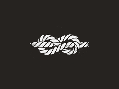 Knott hand drawn illustration knot rope