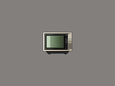 1980s Television Set icon