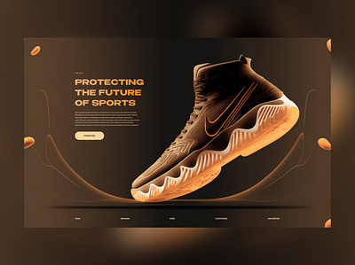 Nike sneaker adobe photoshop design figma neural network nike sneakers uidesign uiux uxdesign