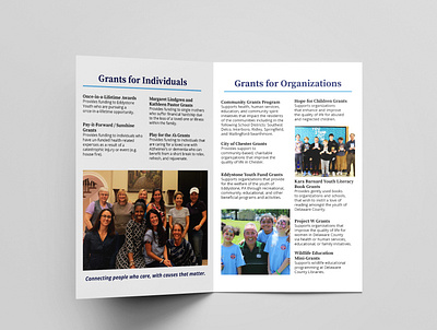 The Community's Foundation Brochure brochure brochure design