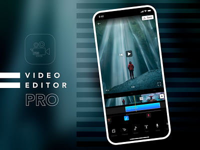 Video Editor PRO iOS App Redesign Concept