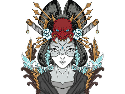 Geisha geisha illustration illustration art illustration design illustration digital illustrations illustrator japan japanese japanese art japanese culture