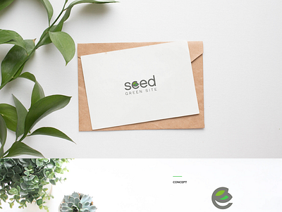 Seed Green Site - Identity design branding design illustration inspiration logo nature